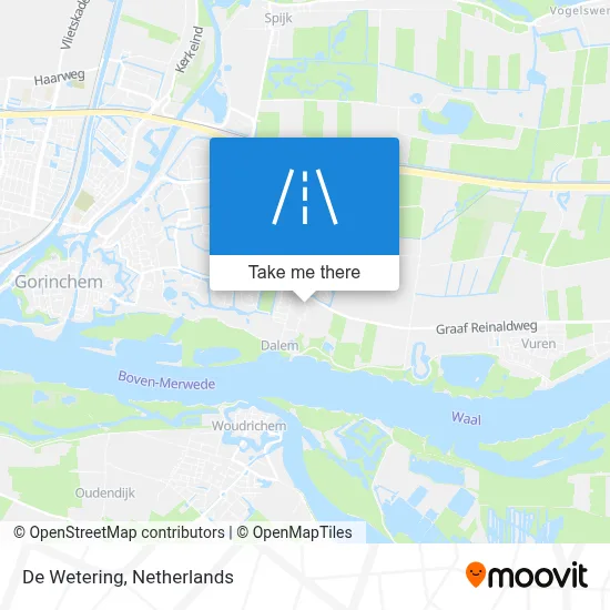 De Wetering map