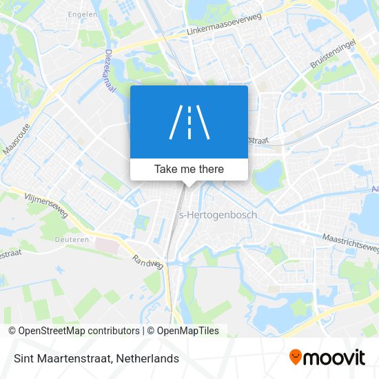 Sint Maartenstraat map