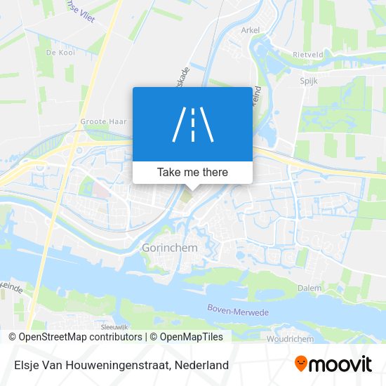 Elsje Van Houweningenstraat map