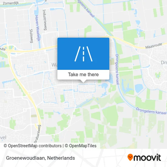 Groenewoudlaan map