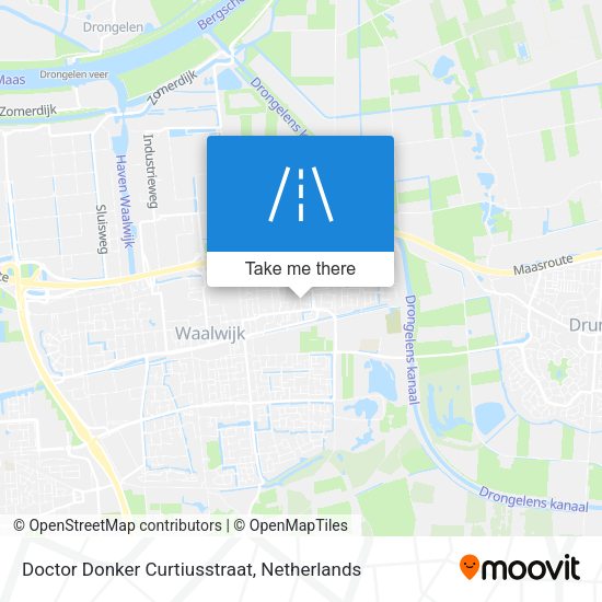 Doctor Donker Curtiusstraat map