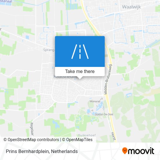 Prins Bernhardplein map
