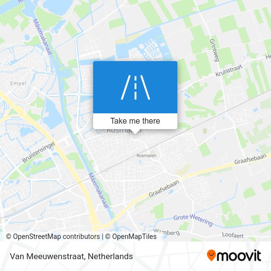 Van Meeuwenstraat map