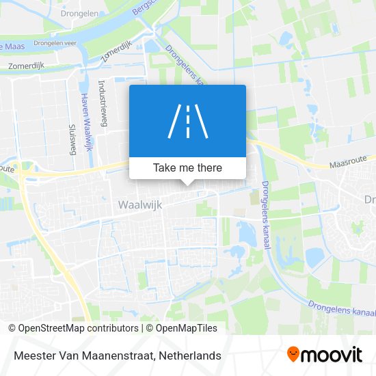 Meester Van Maanenstraat map