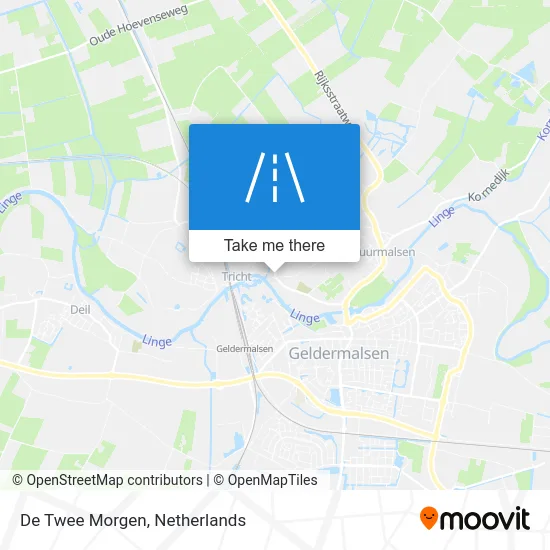 De Twee Morgen map