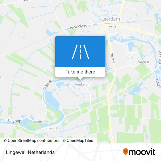 Lingewal map