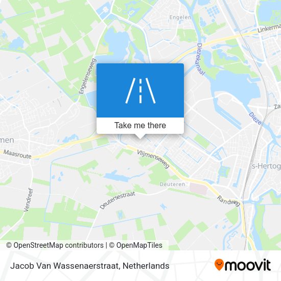Jacob Van Wassenaerstraat map