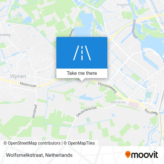 Wolfsmelkstraat map