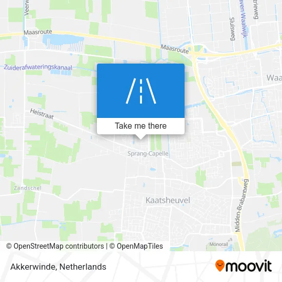 Akkerwinde map