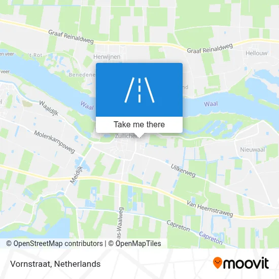 Vornstraat map