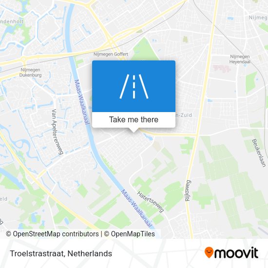 Troelstrastraat map