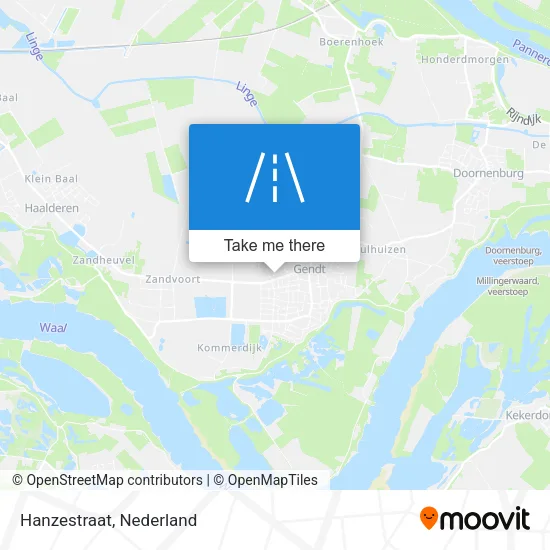 Hanzestraat map