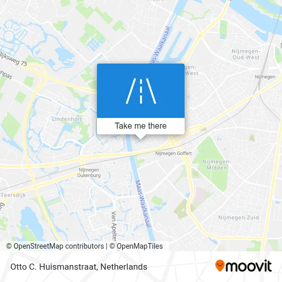 Otto C. Huismanstraat map