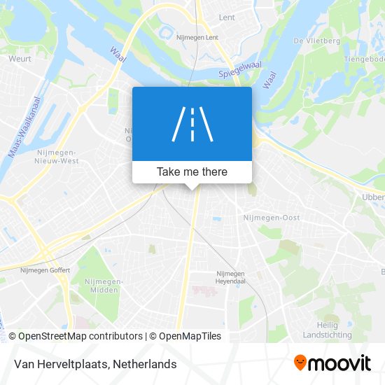 Van Herveltplaats Karte