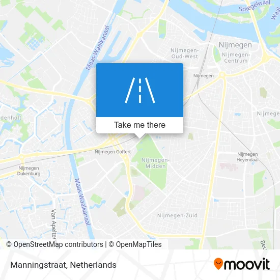 Manningstraat map
