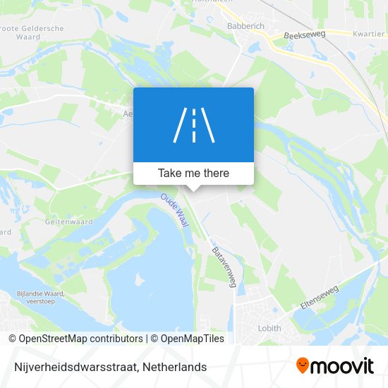 Nijverheidsdwarsstraat map