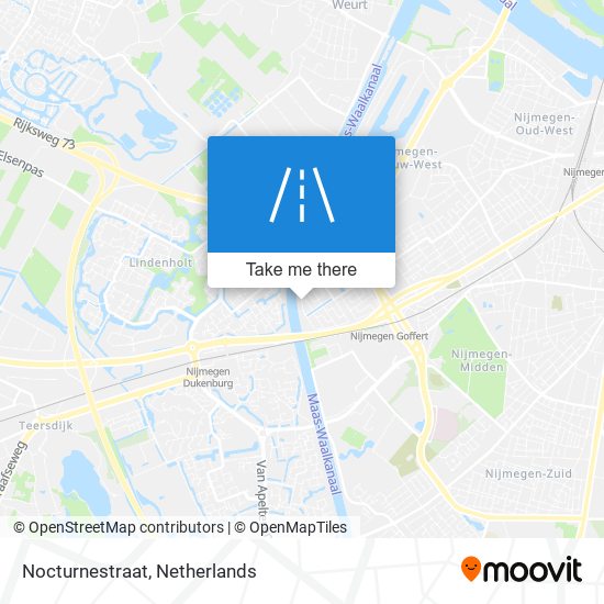 Nocturnestraat map