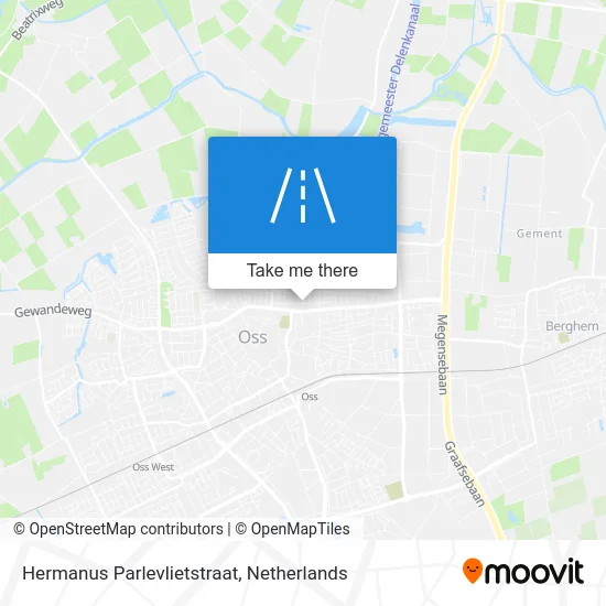 Hermanus Parlevlietstraat map