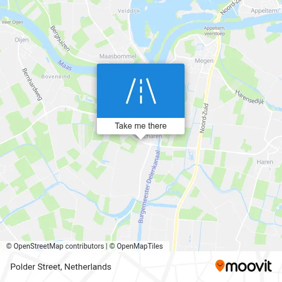 Polderstraat map