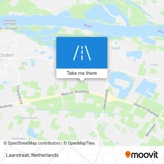 Laarstraat Karte