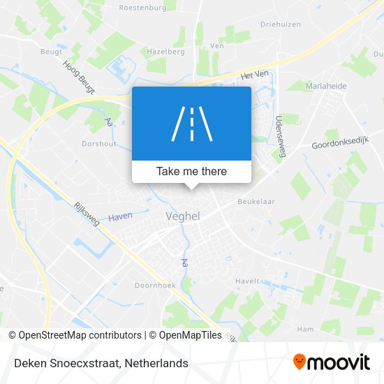 Deken Snoecxstraat map
