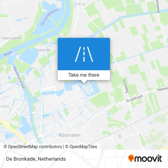 De Bronkade map