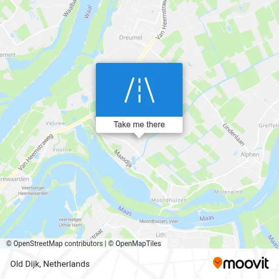 Oude Dijk map
