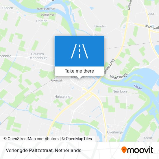 Verlengde Paltzstraat map