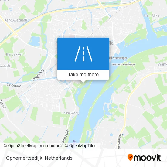 Ophemertsedijk map
