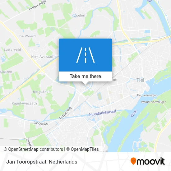 Jan Tooropstraat map