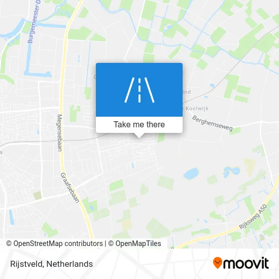 Rijstveld Karte