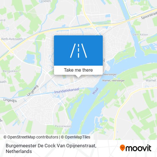 Burgemeester De Cock Van Opijnenstraat map