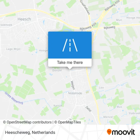 Heescheweg map