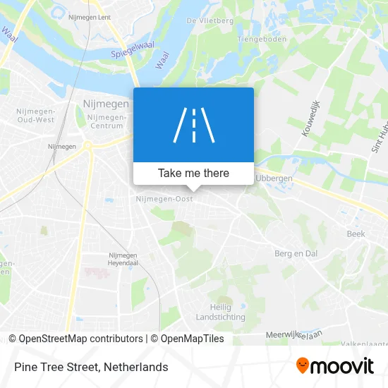 Pijnboomstraat map