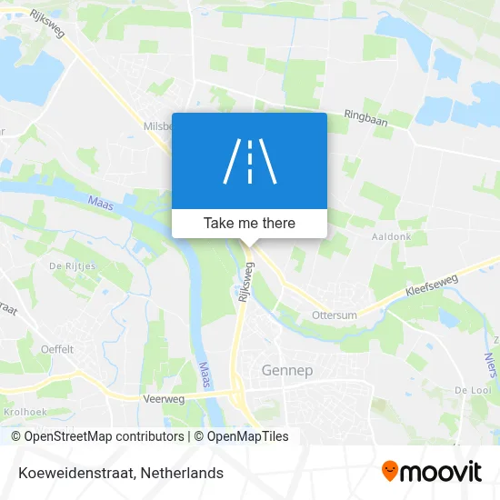 Koeweidenstraat map