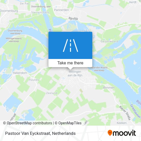 Pastoor Van Eyckstraat map