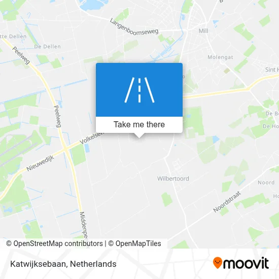 Katwijksebaan map