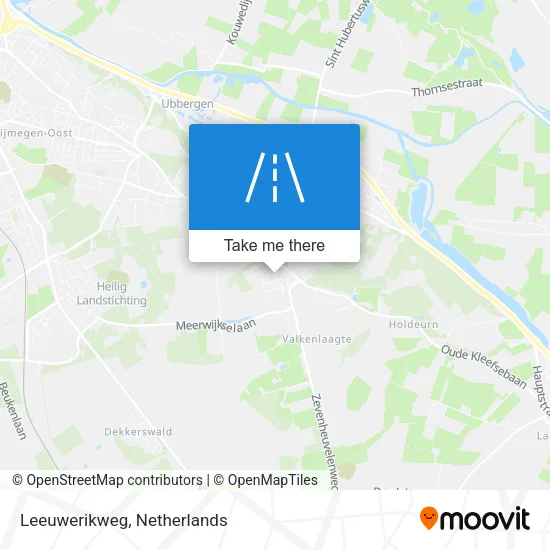Leeuwerikweg map