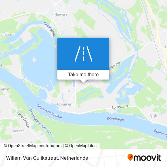 Willem Van Gulikstraat map