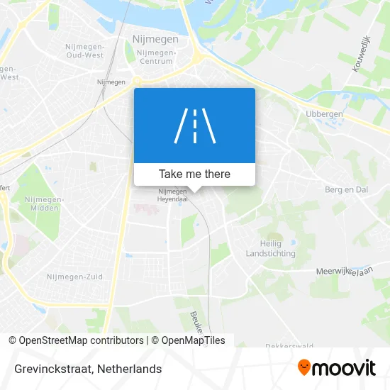 Grevinckstraat map