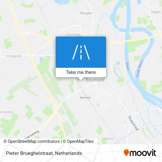 Pieter Brueghelstraat map