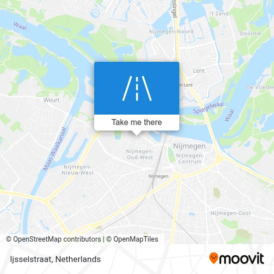 Ijsselstraat map