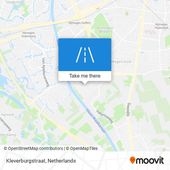 Kleverburgstraat map