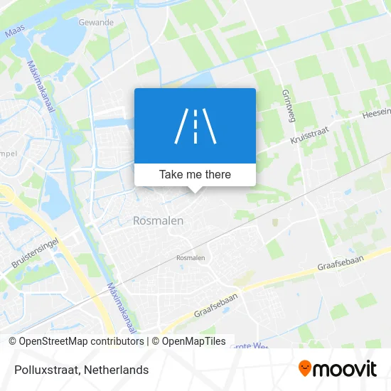 Polluxstraat map