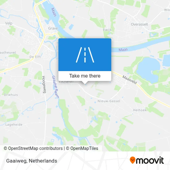 Gaaiweg map