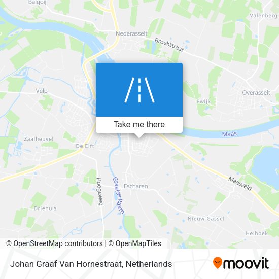 Johan Graaf Van Hornestraat map