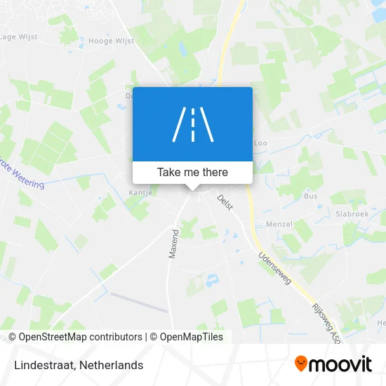 Lindestraat map
