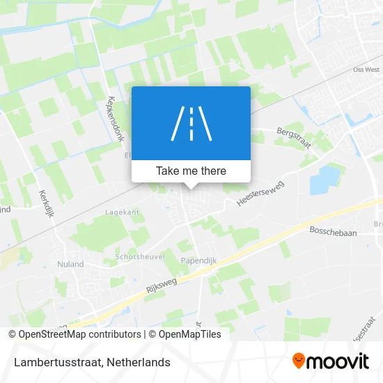 Lambertusstraat map