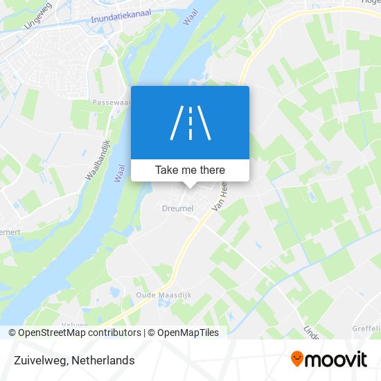 Zuivelweg map