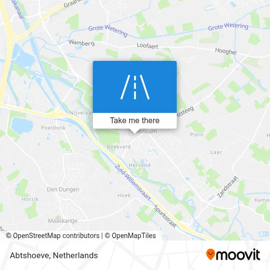 Abtshoeve map